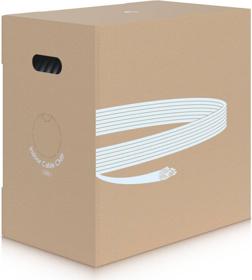 Ubiquiti Category 6A Ethernet cable for high-speed deployments in (UACC-CABLE-C6A-CMP)