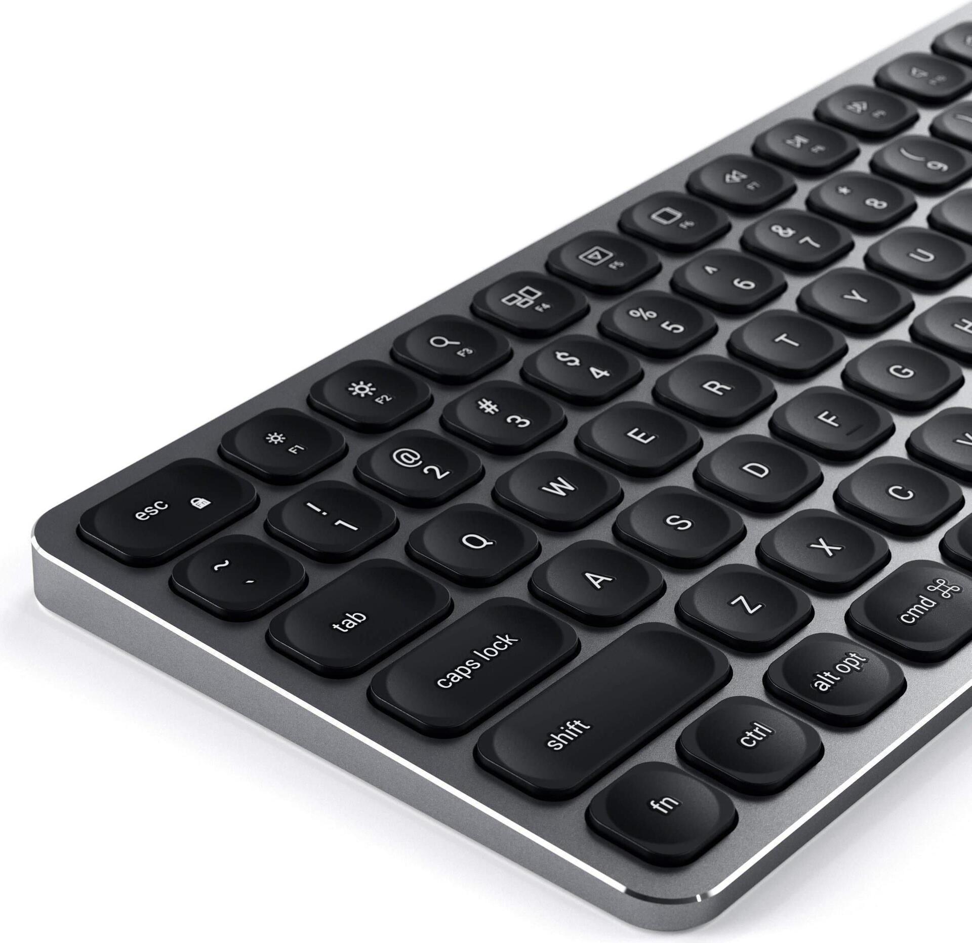 Satechi ST-AMWKM Tastatur USB QWERTY US Englisch Grau (ST-AMWKM)