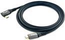 Equip USB Kabel 2.0 C -> C wink. St/St 1.00m 90Grad sw (128891)