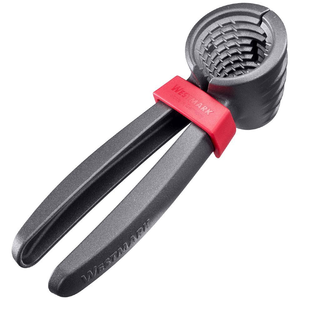 Westmark Nussprofi Nussknacker Aluminium Schwarz, Rot