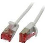 Synergy 21 S217281. Kabellänge: 0,25 m, Kabelstandard: Cat6, Kabelschirmung: U/FTP (STP), Anschluss 1: RJ-45, Anschluss 2: RJ-45, Steckerverbindergeschlecht: Männlich/Männlich, Beschichtung Steckerkontakte: Gold, Kabelfarbe: Weiß (S217281)
