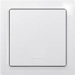 Eltako Funk-1-Kanal-Taster reinweiß glänzend F1T55E-wg (30055725)