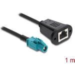 Delock Kabel HSD Z Buchse zu RJ45 1 m (90700)