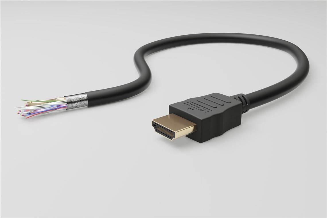 Wentronic 61272 HDMI-Kabel 1 m HDMI Typ A Standard Schwarz 61272