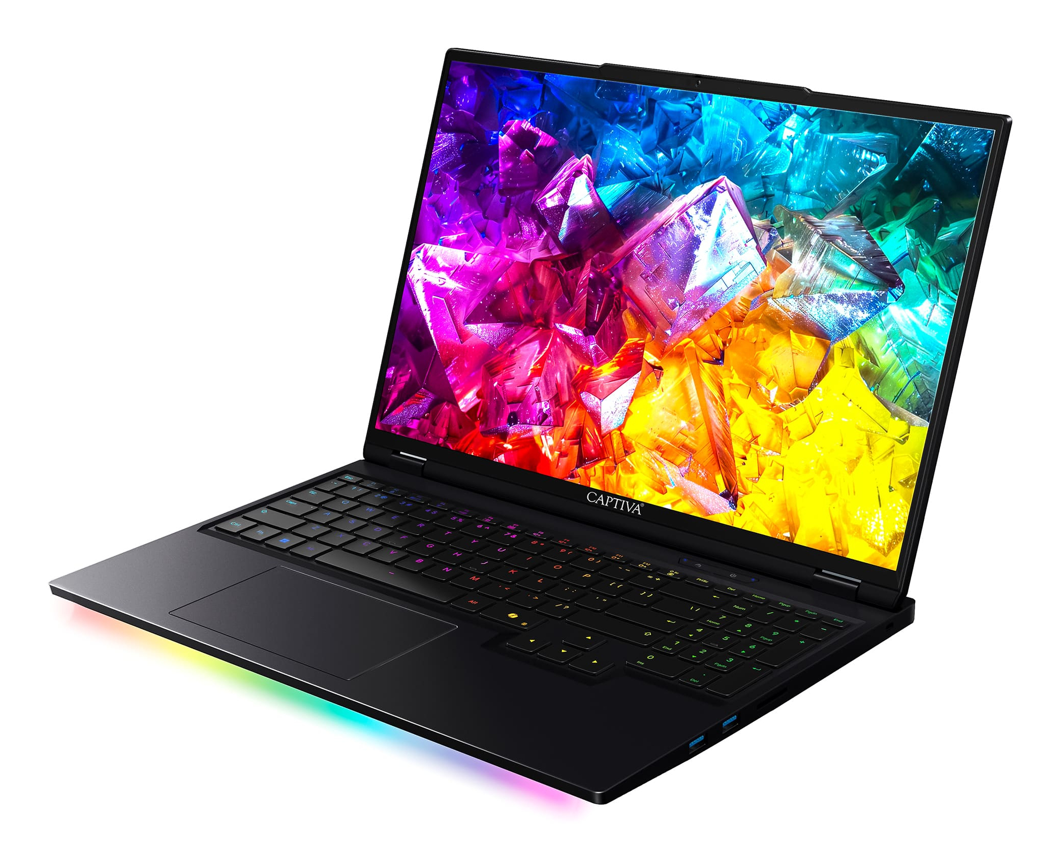 Captiva Ultimate Gaming R97-921CH 16" Gaming-Notebook AMD Ryzen 9 9955HX 64 GB RAM 2 TB SSD NVIDIA GeForce RTX 5090 Schwarz