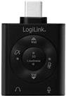 LogiLink USB C HiFi DAC with EQ and 3D Mode Soundkarte 24 Bit 96 kHz 110 dB S N Stereo USB C  - Onlineshop JACOB Elektronik