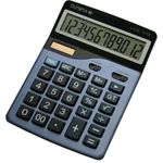 Olympia LCD 5112 Taschenrechner - 12-stellig LCD, Blau, Solar- & Batteriebetrieb, Desktop