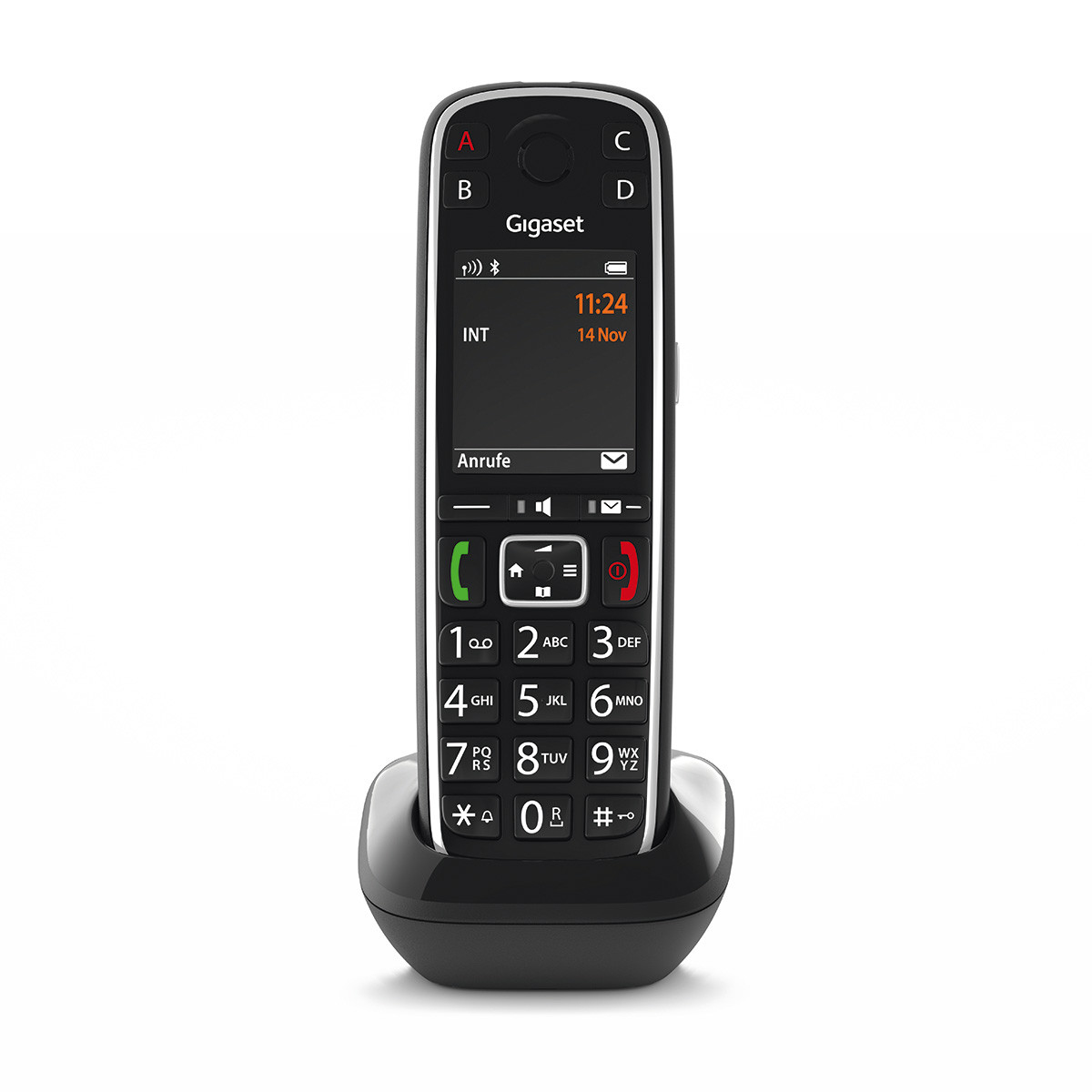 Gigaset E720HX Schnurloses Erweiterungshandgerät SIP DECT Schwarz