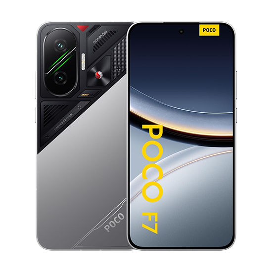 Xiaomi Poco F7 5G Dual Sim 12GB RAM 512GB - Silver [Energieklasse B] (MZB0KFZEU)