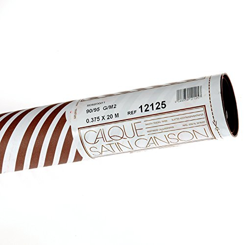 Canson Pauspapier Rolle 375 mm x 20 m Transparent 90 g/m²