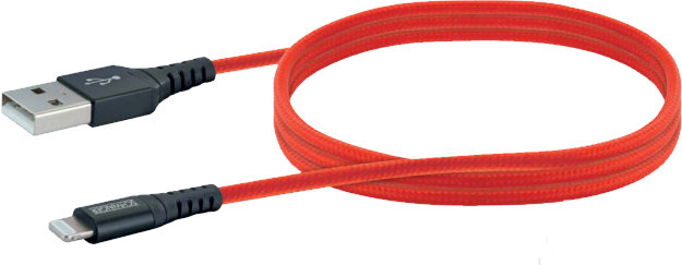 Schwaiger LPRO410 501 Handykabel Rot 1,2 m USB A Lightning (LPRO410501)