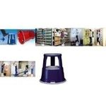 WEDO Ersatzrollen für Rollhocker, aus Kunststoff Ersatzrolle mit Feder für Rollhocker - 3 Stück (0201801)