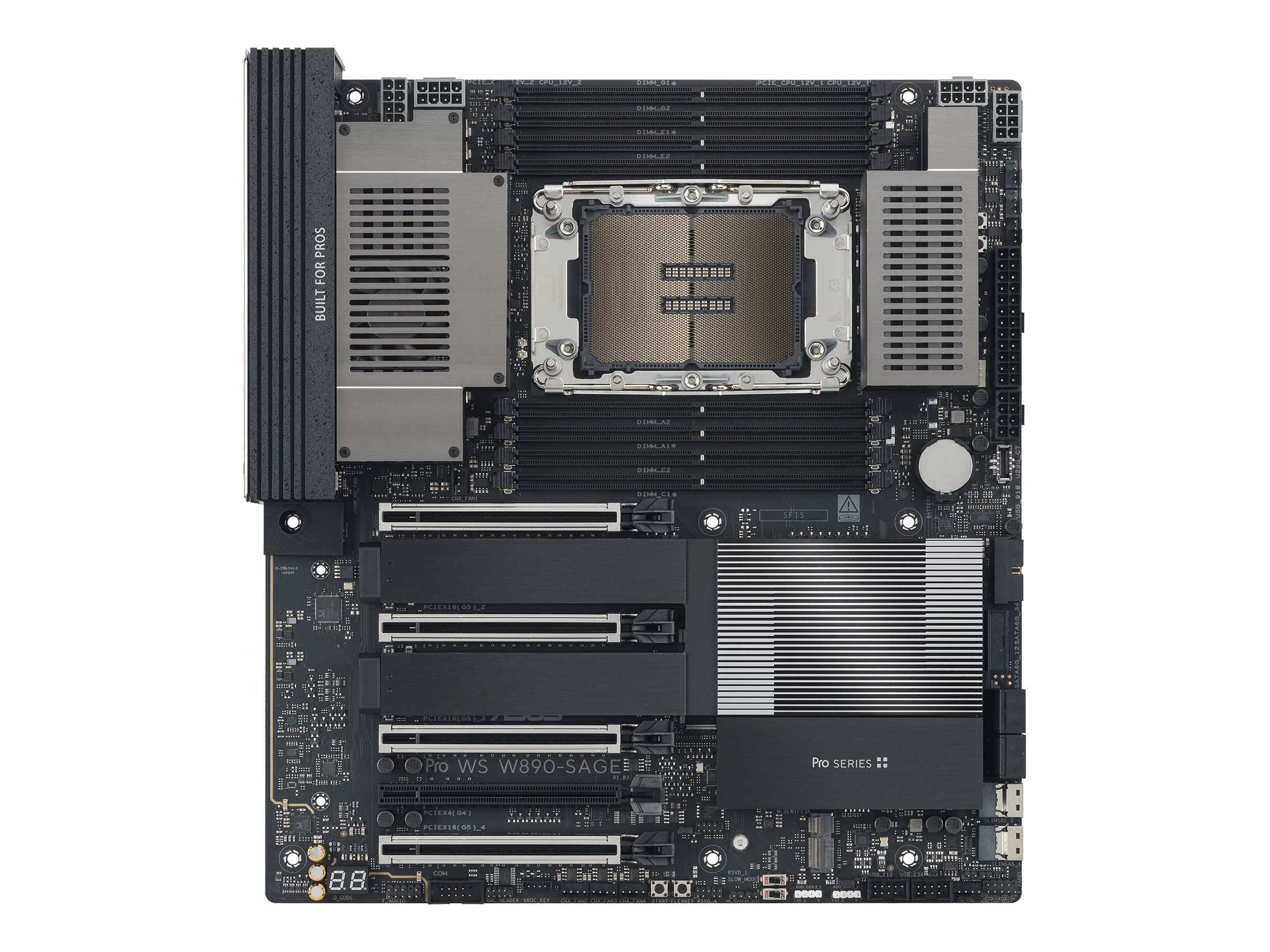 ASUS Pro WS W890-SAGE Mainboard Intel W890 LGA4710-2 DDR5 SSI CEB Schwarz