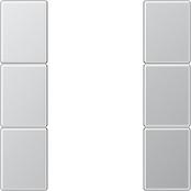 Jung Tastensatz, 3fach komplett AL 2503 TSA (AL2503TSA)