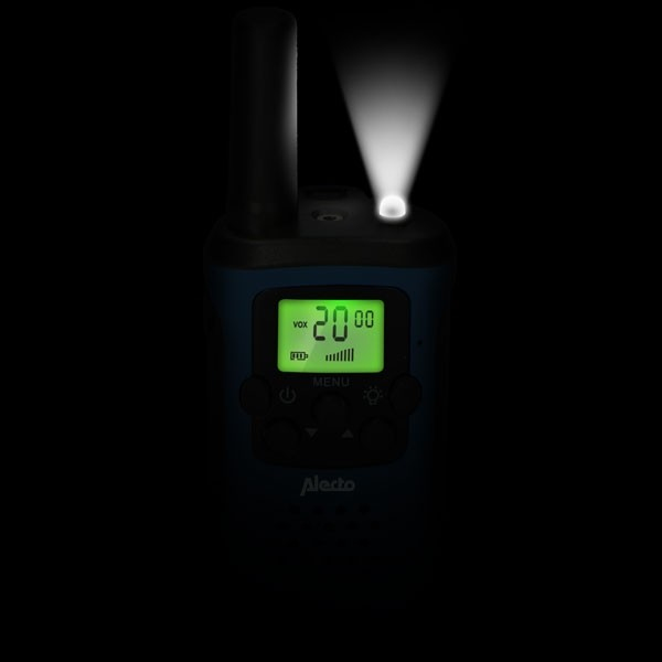 Alecto FR-115BW Walkie-Talkie-Set Schwarz/Blau