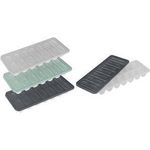 metaltex Eiswürfeldose, für 14 Eiswürfel, 2er Set Eiswürfelform, mit farbigem Deckel, Material PP, - 1 Stück (253518080)