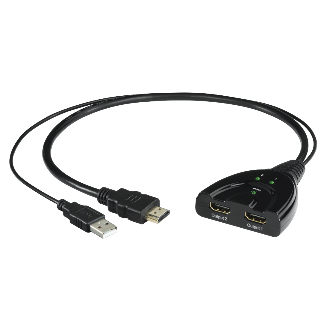 Hama HDMI-Verteiler, 2-fach (00121776)