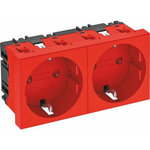 Vertr Steckdose 0 Grad 2-fach Schutzkontakt STD (6120028)