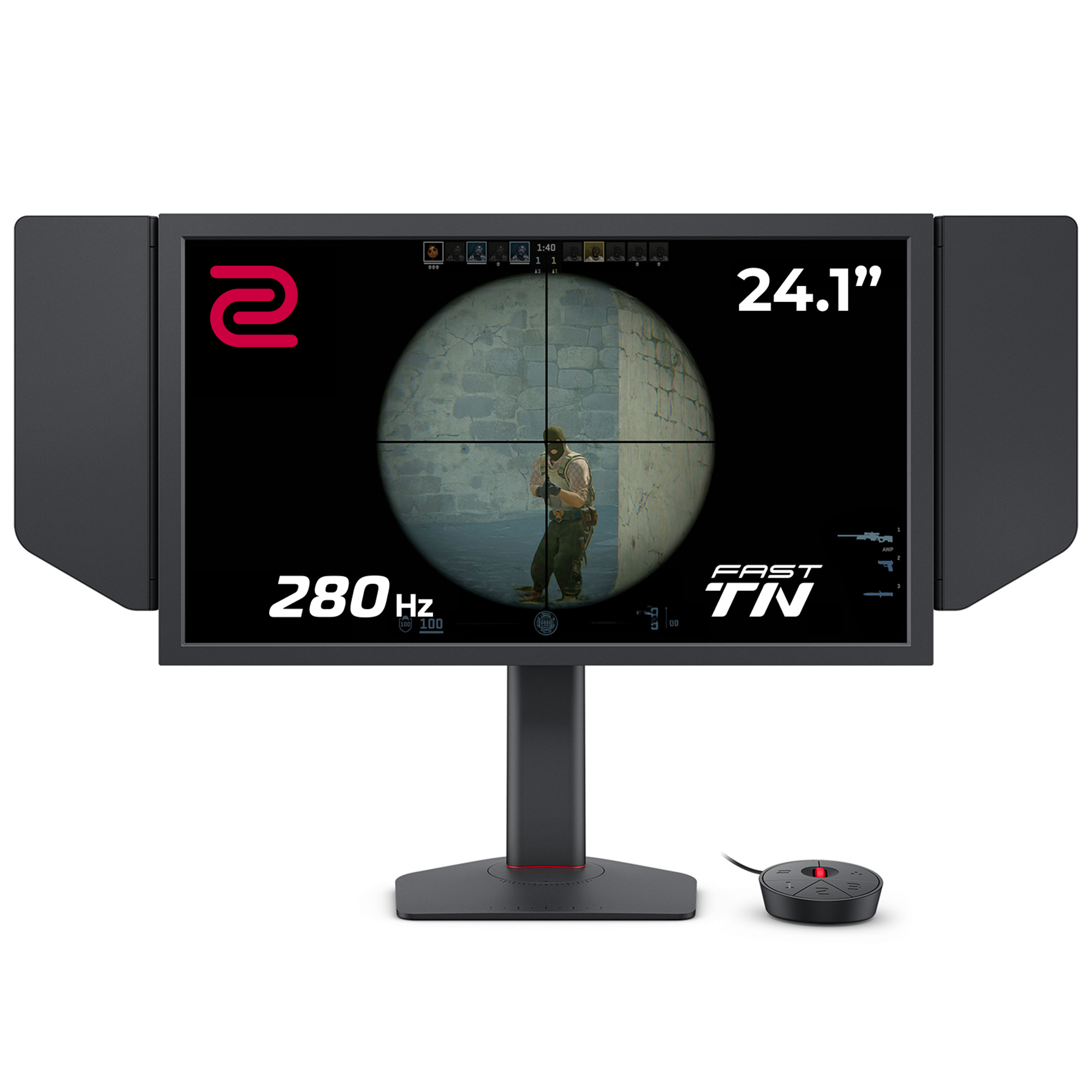 BenQ ZOWIE XL2540X+ 24.1" Full HD 280 Hz TN Gaming Monitor Schwarz