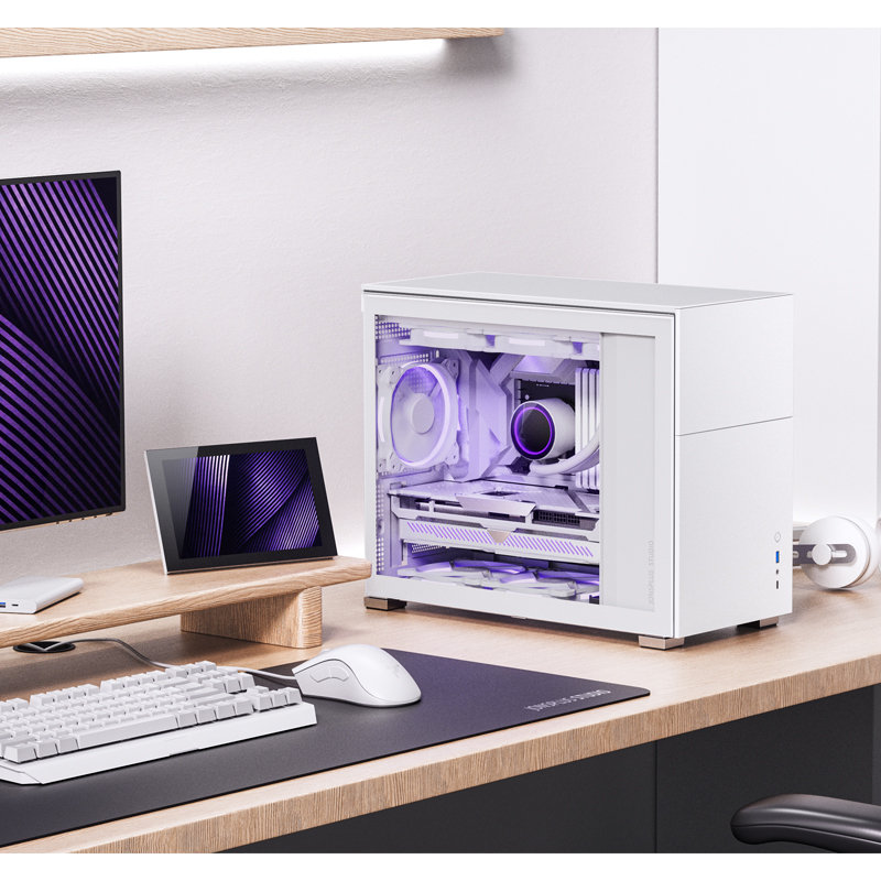Jonsbo D31 STD Midi Tower Tempered Glass Weiß