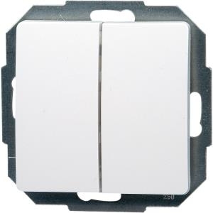 Kopp Einsatz Serienschalter Paris Weiß 650502062 (650502062)