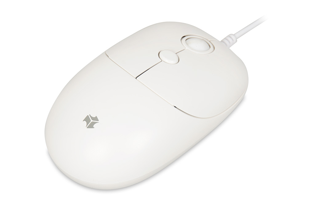 iBOX Seagull Kabelgebundene Optische Maus USB 2400 DPI Weiß