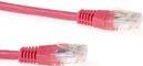 ACT Red 3 meter LSZH U/UTP CAT6 patch cable with RJ45 connectors. Cat6 u/utp lszh red 3.00m (IB9503)