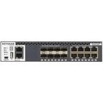 NETGEAR ProSAFE M4300-8X8F - Switch - L3 - verwaltet - 8 x 10/100/1000/10000 + 8 x 10 Gigabit SFP+ - an Rack montierbar (XSM4316S-100NES)