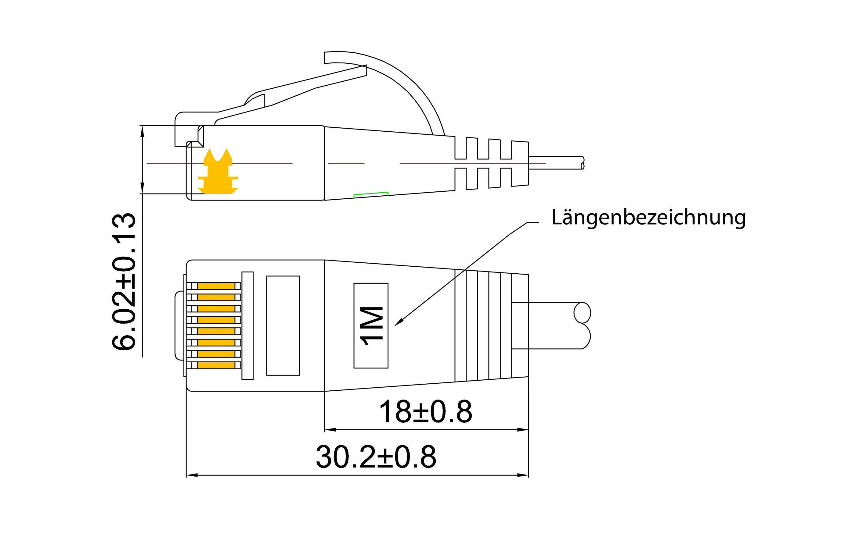 Wirewin PKW-TOUGH-STP-K6 3.0 GN Cat 6 U/FTP (STP) 3 m Grün