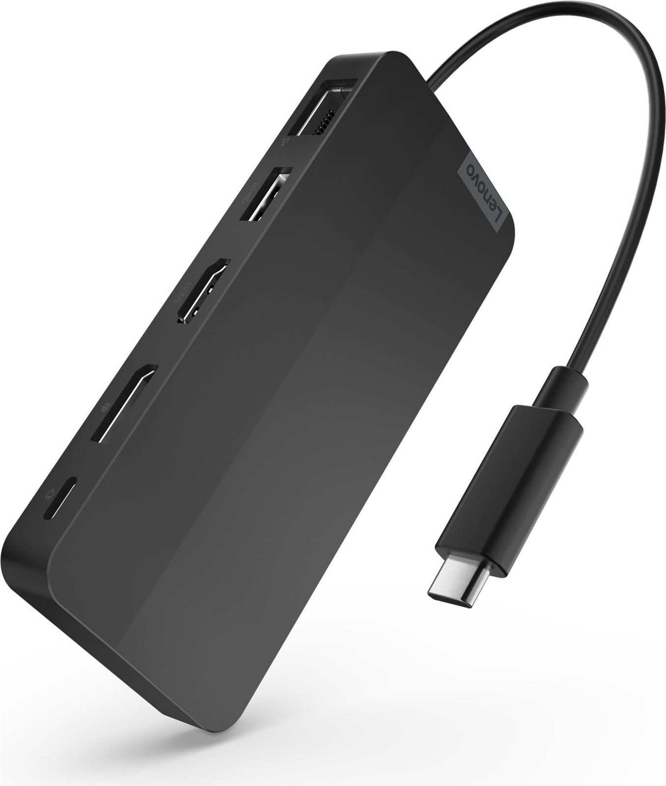 Lenovo 40B90100EU USB-C Dockingstation Dual 4K@60Hz HDMI/DP Eclipse Black
