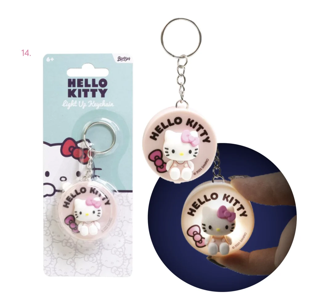 Blue Sky Studios Sanrio Hello Kitty LED-Schlüsselanhänger leuchtend
