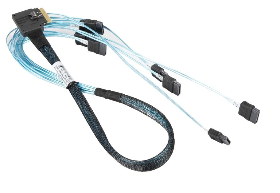 Supermicro CBL-SAST-0827 Internes SAS-Kabel 0,7 m Schwarz