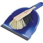 Peggy Perfect Kehrgarnitur mit Lippe "Mops & Grumpy Cat" Breite: 223 mm, Kehrschaufel aus Kunststoff, Handfeger - 1 Stück (3340)