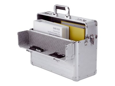 ALUMAXX BETHA Pilotenkoffer Aluminium 17" Silber