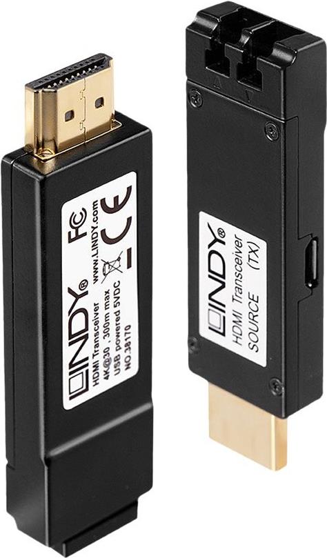 LINDY Fibre Optic HDMI Extender Erweiterung für Video/Audio 38170