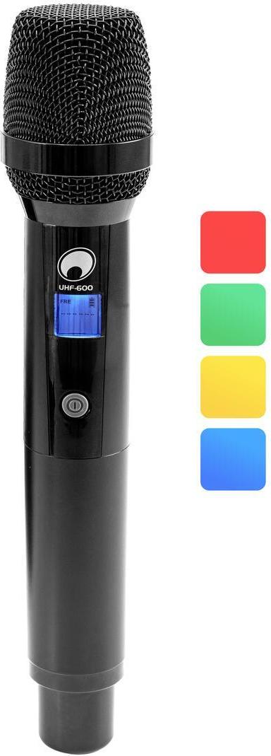 OMNITRONIC UHF-600 Handmikrofon 823-832/863-865 MHz (13063606)