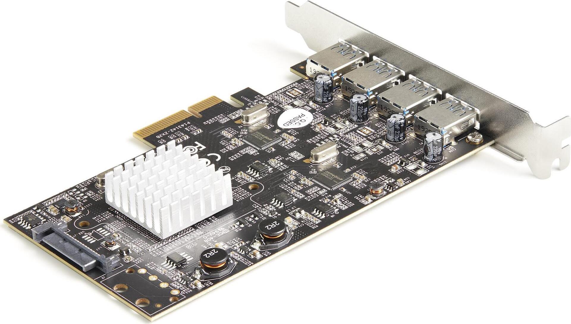 StarTech.com 4-Port USB PCIe Adapter (PEXUSB314A2V2)