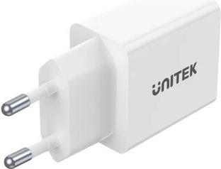 Unitek P1113A-EU - Ladegerät 2X USB-A, 12W, weiß (P1113A-EU)