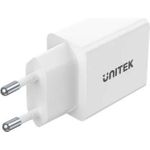 Unitek P1113A-EU - Ladegerät 2X USB-A, 12W, weiß (P1113A-EU)