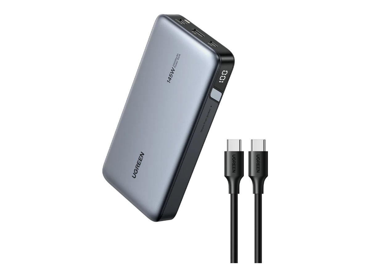 Ugreen 90597A Powerbank 25000 mAh 145 W Grau