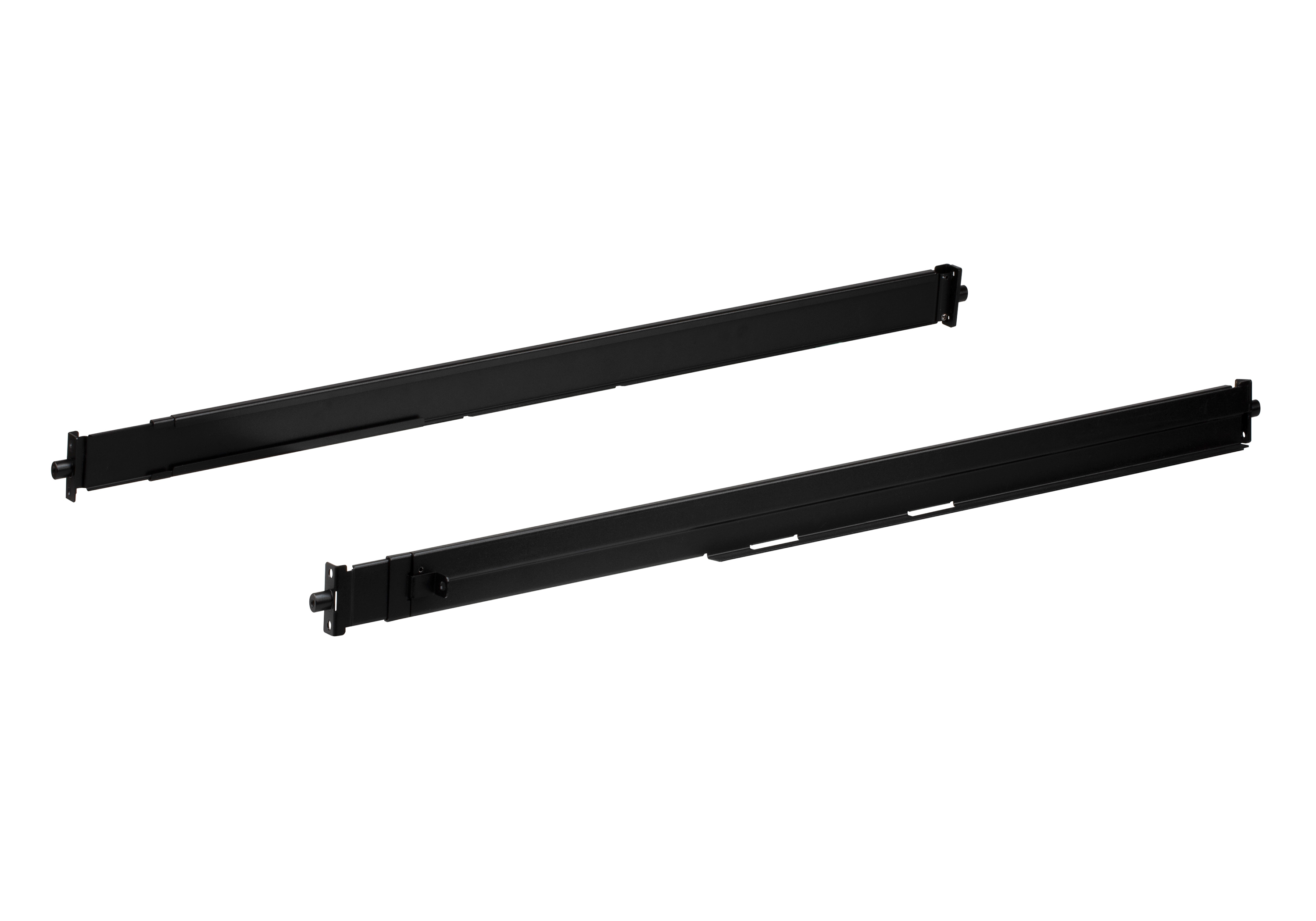ATEN 2K-0006 Easy Installation Rack Montageset (Lang) für LCD KVM Switch/Konsole Schwarz