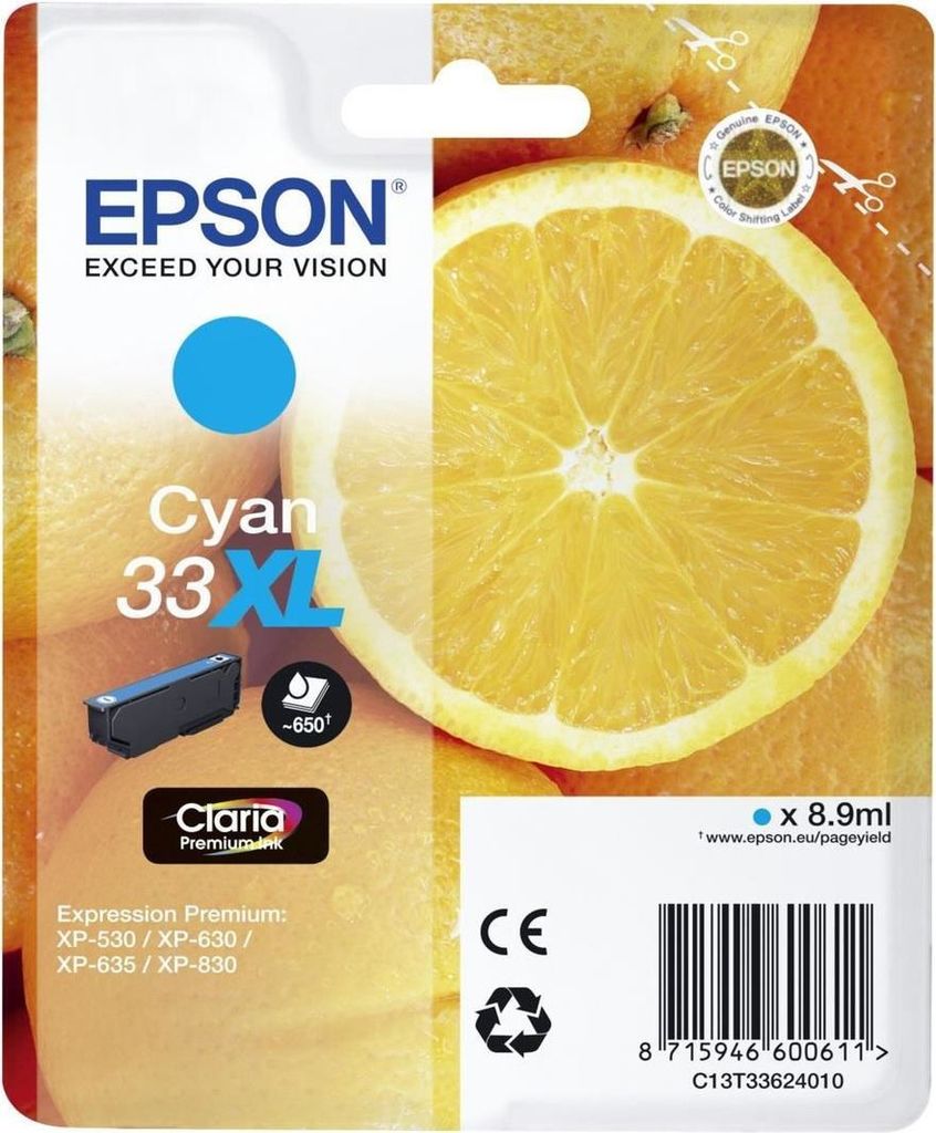 Epson 33XL 8.9 ml