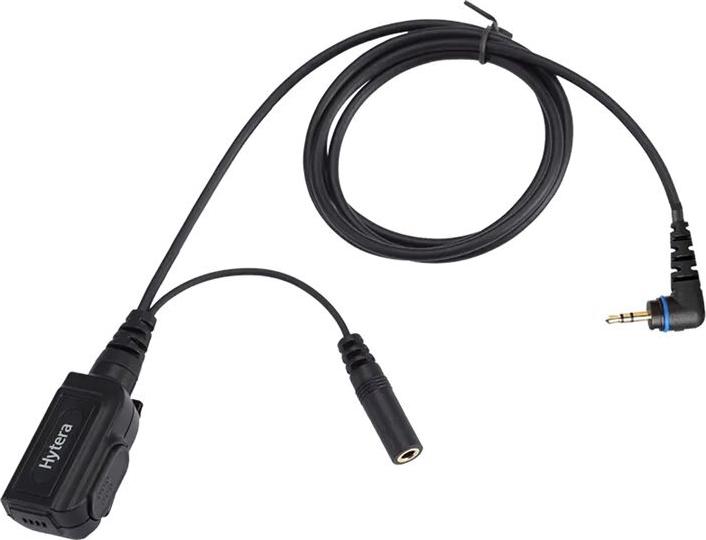 HYTERA PTT- und Mikrofonkabel zur Verwendung mit Ohrhörer für die PD3-Serie (ACS-01)