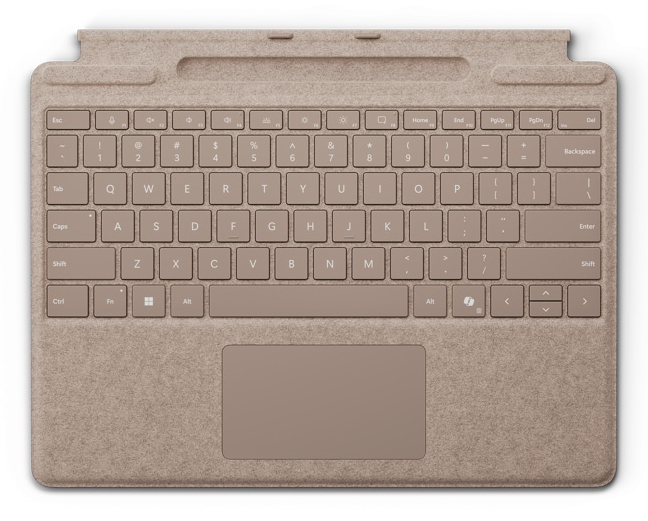 Microsoft Surface Pro Keyboard mit Slim Pen 2 QWERTZ Mechanisch Dune