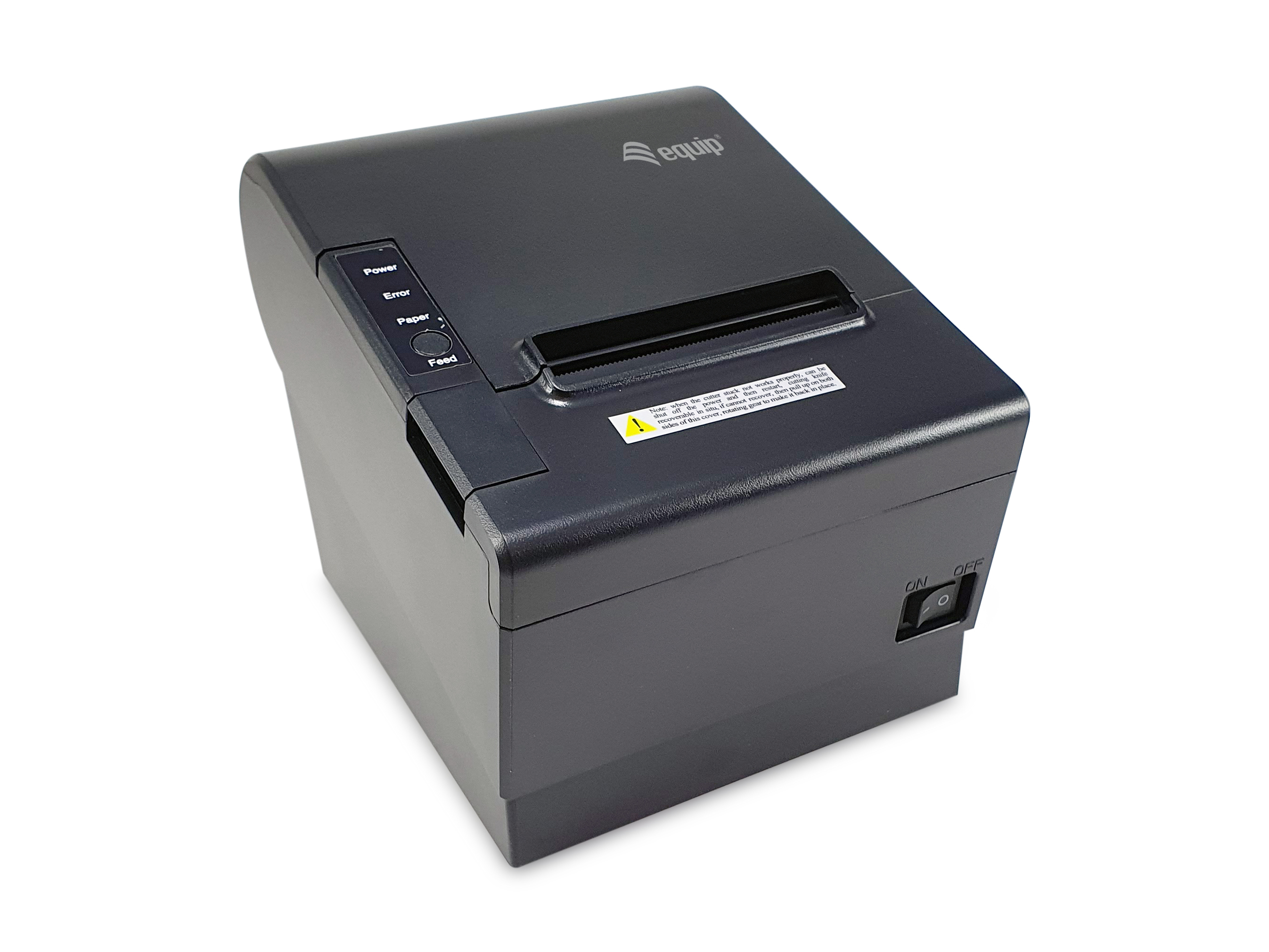 Equip POS-Drucker 351005 Thermotransfer 58/80 mm 203 DPI 300 mm/s USB/Ethernet/RS-232 Schwarz
