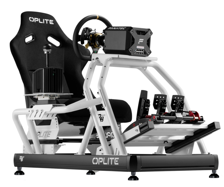 Oplite Cockpit R8 Fury Racing Cockpit Schwarz/Weiß