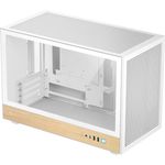 DeepCool CH260 WOOD WH Micro-ATX Midi-Tower Gehäuse weiß (R-CH260-WHNWM0-G-1)