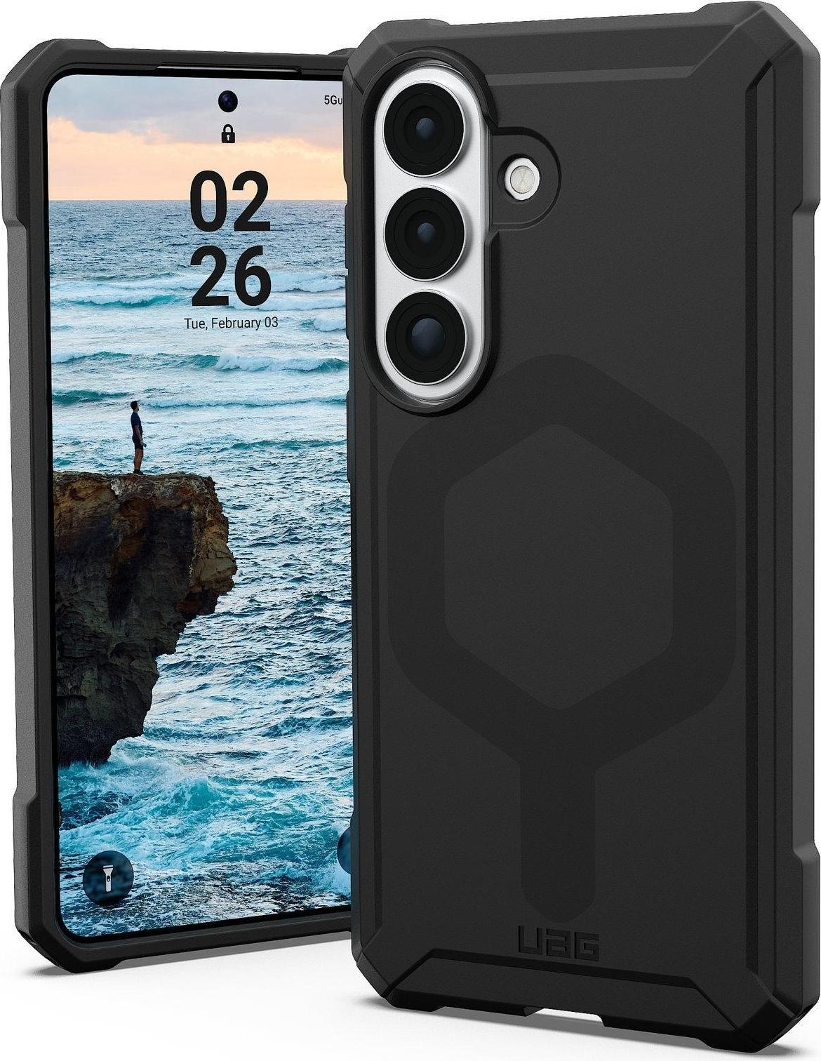 UAG Urban Armor Gear Essential Armor Case mit Magnet-Modul | Samsung Galaxy S26 | schwarz | 214534114040 (214534114040)