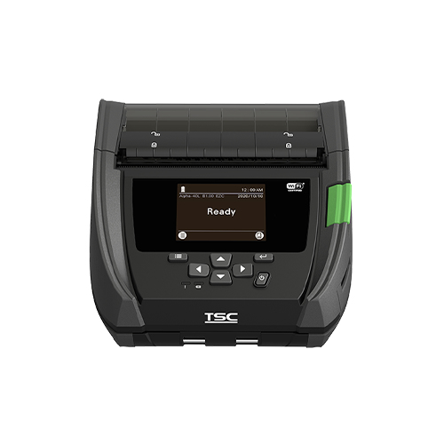 TSC Alpha-40L Mobiler Etikettendrucker Thermodirekt 203 dpi USB-C Bluetooth 5.0 NFC Schwarz/Grau