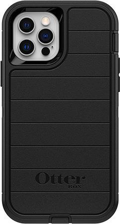 OtterBox Defender Hülle für iPhone 12/12 Pro schwarz - Pro Pack (77-66179)